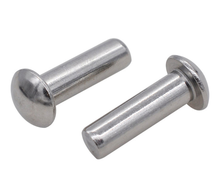 SUS304 / SUS316 Round Head Rivet GB867 Bright Finish