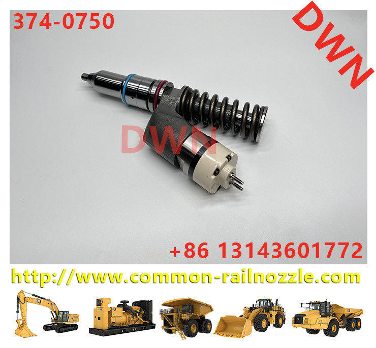 Excavator E365C Engine C15 C18 C27 Fuel Injectors GP 374-0750 C-A-T 3740750