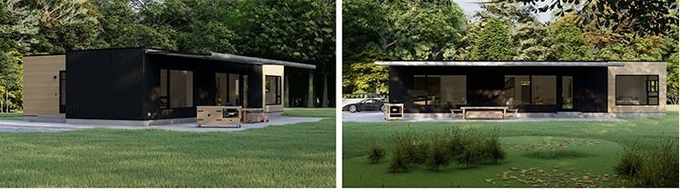 Luxury Contemporary Garden Studios Crane Garden Buildings Prefab Light Steel Bungalow Homes