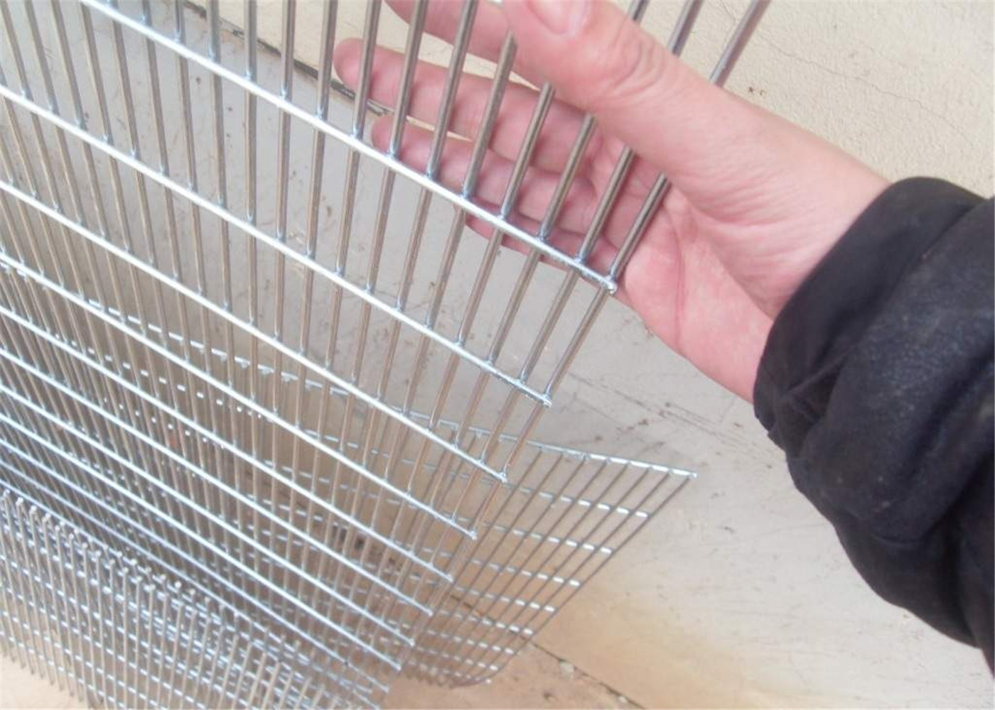 358 airport security fence/PVC 358 security fencing/ 358 wire wall fencing
