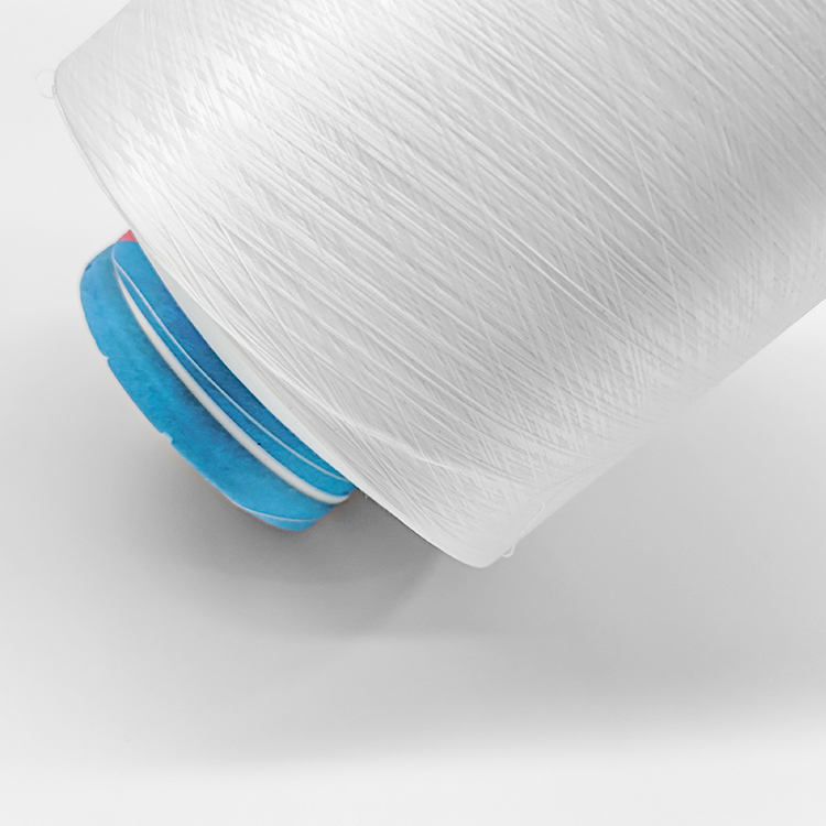 Hot Sale Soft Raw White Black Polyester Yarn for Knitting , China Supplier 200D/96F DTY 100% Polyester Yarn/