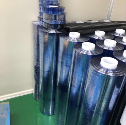Wholesale PVC color transparent plastic film soft film pvc clear roll film