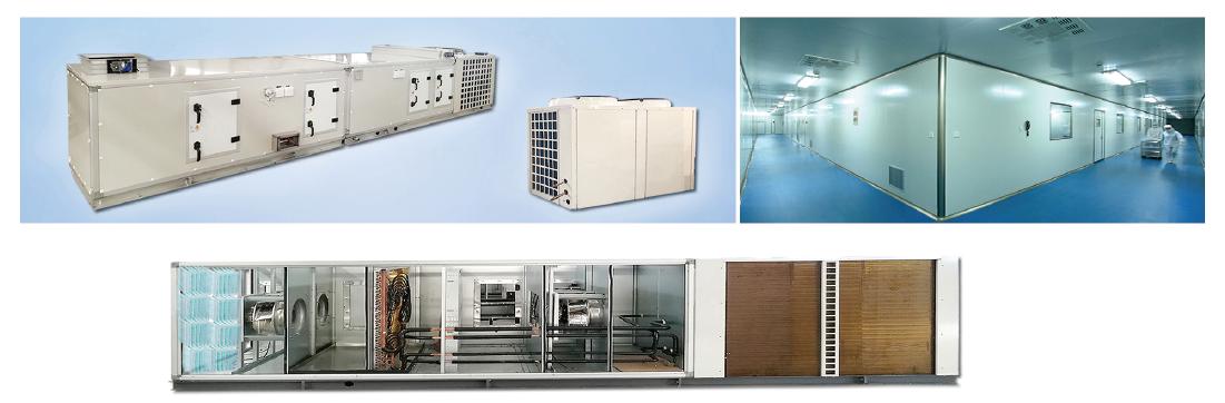 Modular AHU Clean Room Air Conditioning System Floor standing