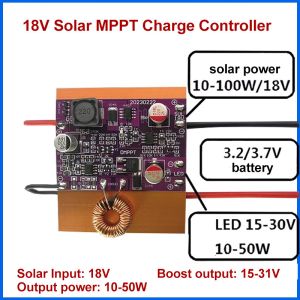 Standard Mounting Type Boost Driver Module for 18V Lithium Battery Solar Panel