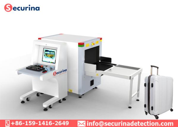 Dual Energy Airport Security Screening Equipment Parcel Inspection Scanner 0.22m