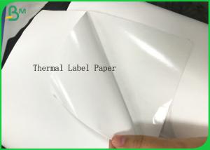  Blank White Waterproof Thermal Label Paper Sticker Rolls Self Adhes Barcode Paper Manufactures