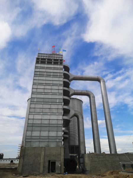 Simplified Cleaning Grain Dryer Machine Durable Low Maintenance Complies With
