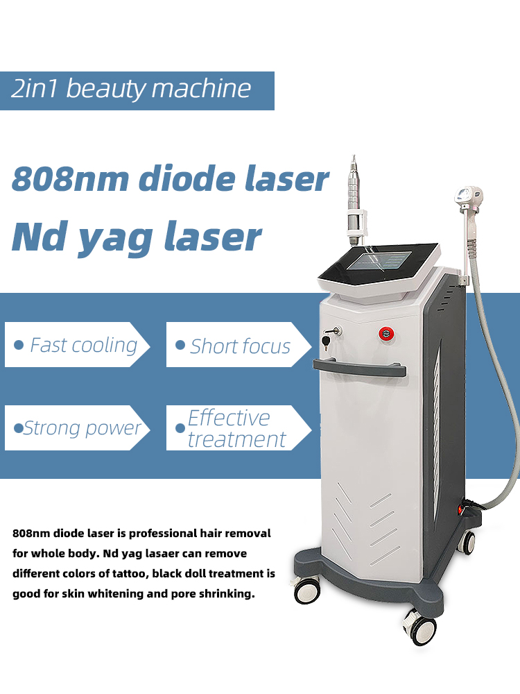 D1-2 808 diode laser hair removal machine professional tattoo removal device laser picosecond carbon peel machine