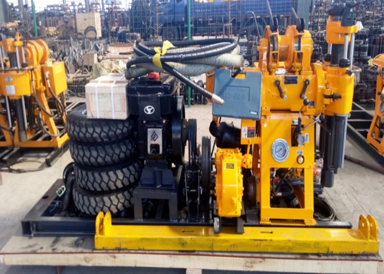 Yellow/Red/Blue 42mm Drilling Rod Geological Rig With Own Water Pump XY-1 Machine