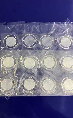 JGS1 Optical Quartz Disc Clear Glass Plates Fused Silica Quartz Disc 0.5 Mm