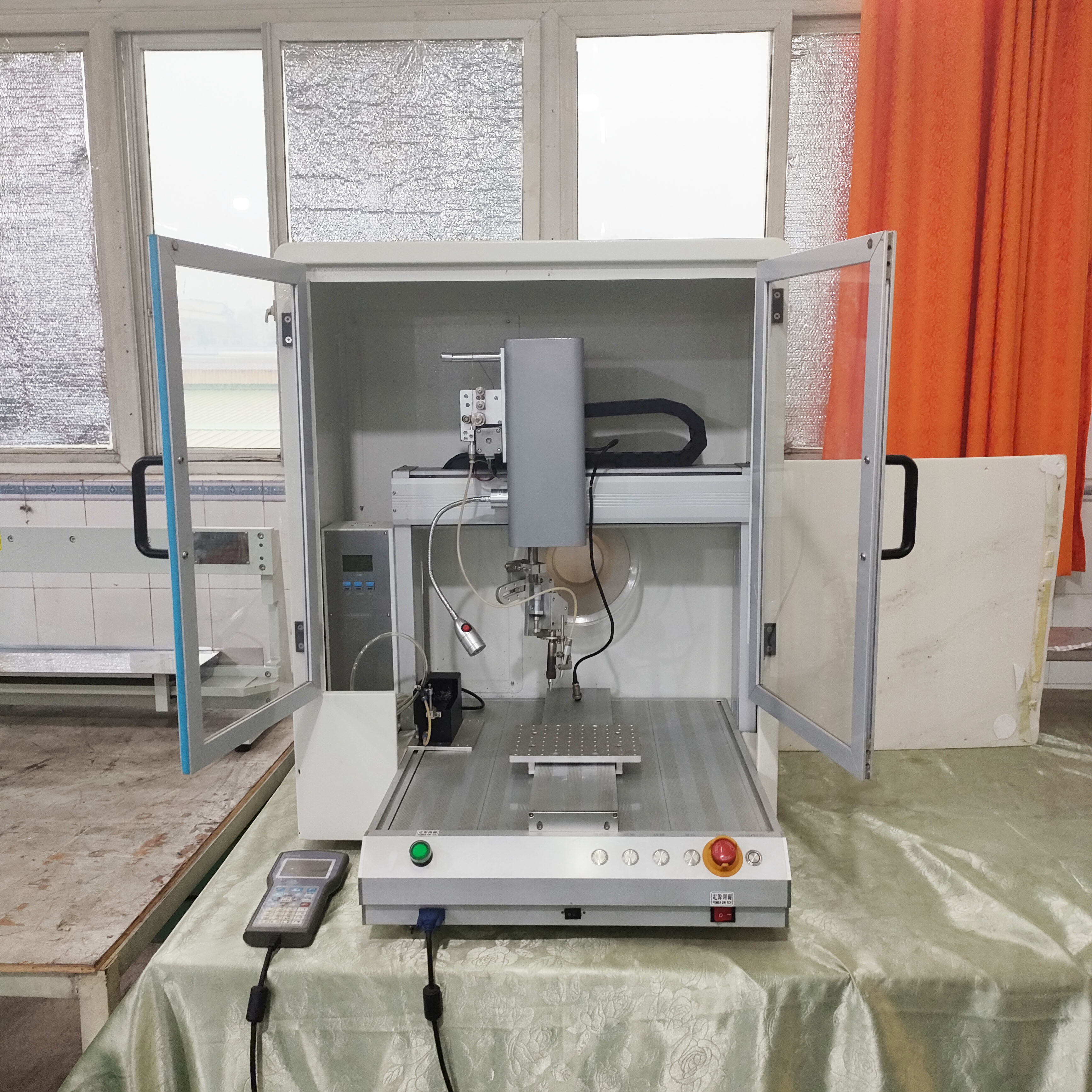 PLC USB Data Cable Small Dip Soldering Machine Pulse 40W Power