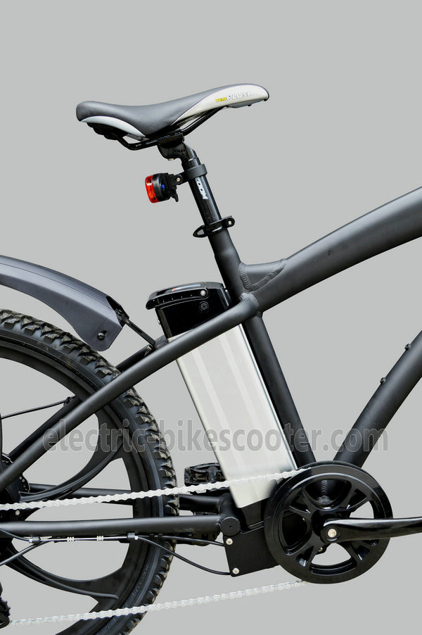 Mens Electric Powered Mountain Bike 26 Inch Wheel 36V 250W Magnesium Alloy Rim