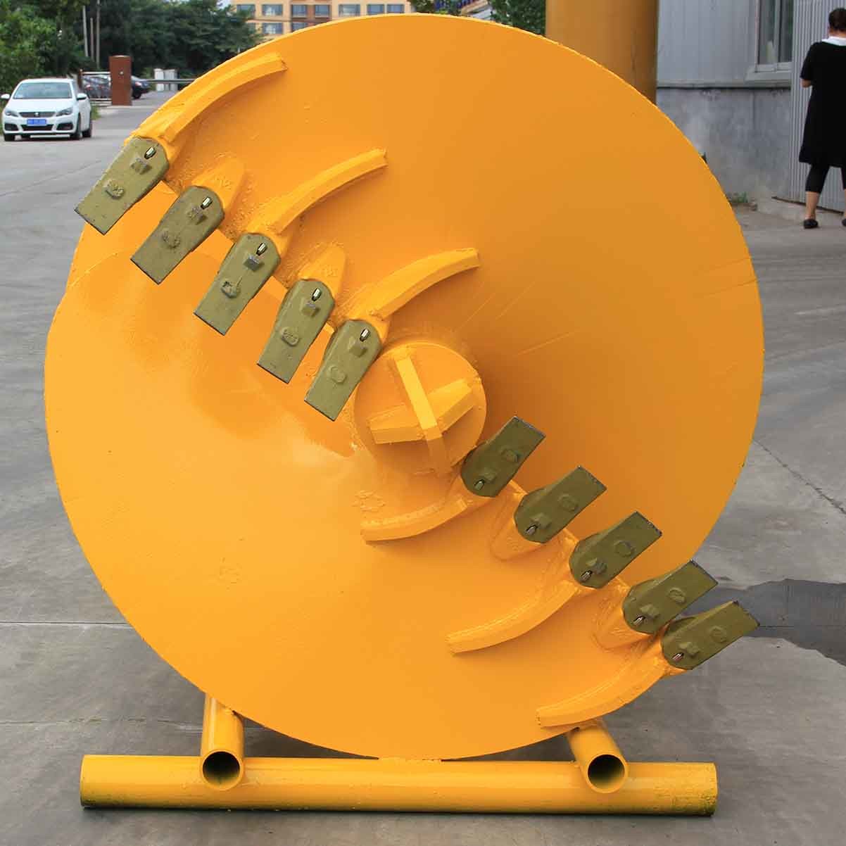 Soil Layer And Rock Layer Bucket Auger With Bullet Teeth Or Flat Teeth