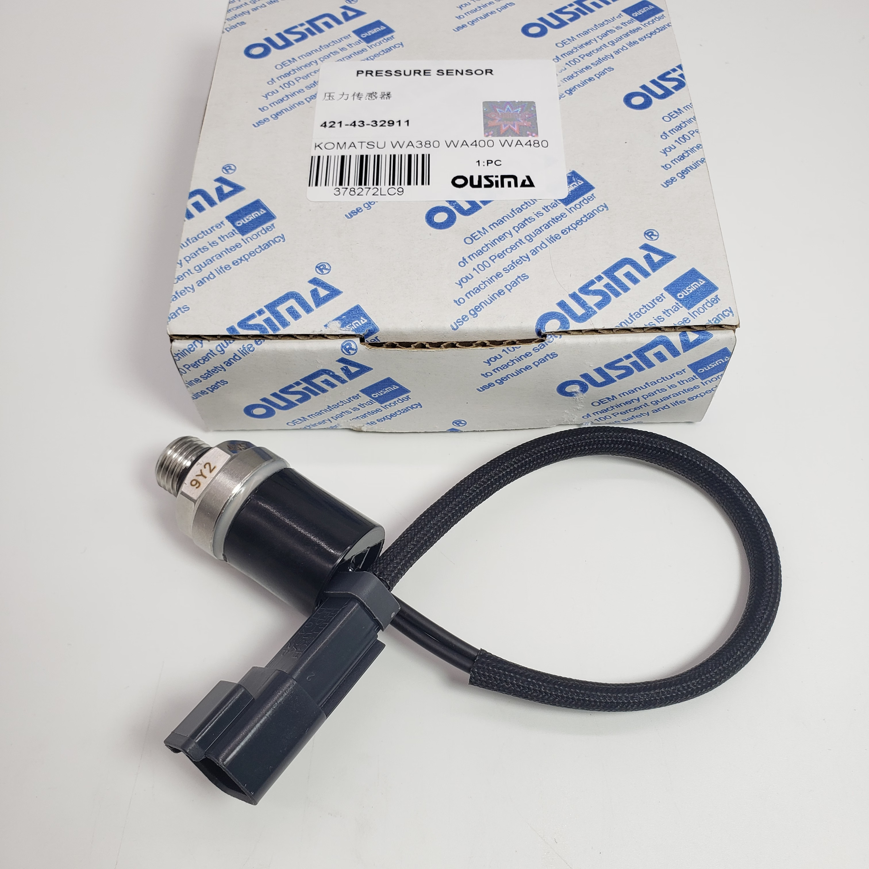 421-43-32911 4214332911 Pressure Sensor For KOMATSU HD465 HD605 WA380 WA400