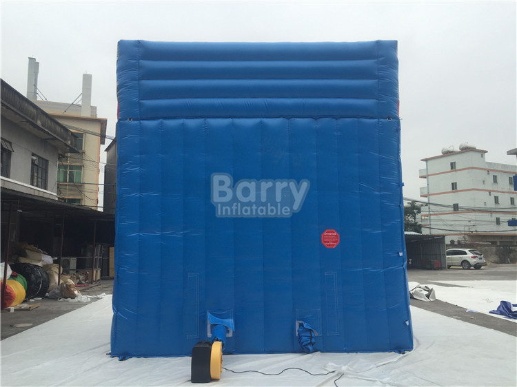 Small Single Lane Commercial Inflatable Slide On Land For Outdoor 7*5m
