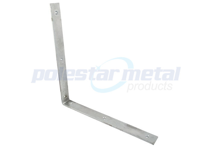 4mm Thickness Heavy Duty Shelf Support Brackets With 100mm Overall Projection