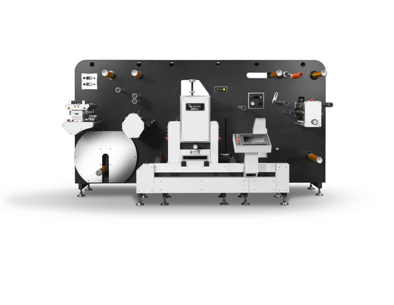 VAN-360R automatic label roll to roll rotary high speed high precision die cutting machine finishing solution