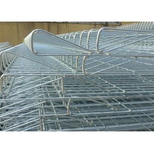 Bottom End Roll Top Welded Mesh Fence Panels BRC 2400mm Length For Swiming Pool