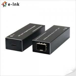 China Micro Mini USB C To SFP Fiber Gigabit Ethernet Network Adapter 5W 9K Jumbo Frame FCC on sale