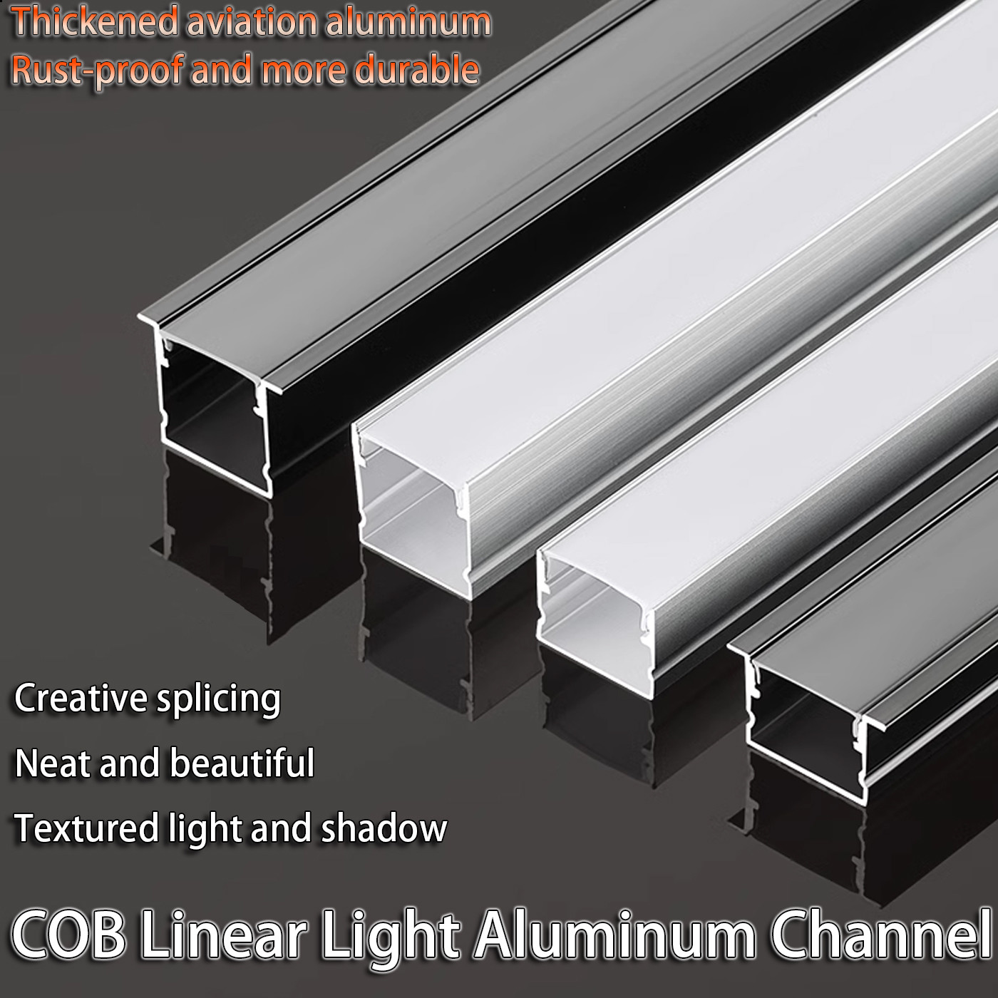 24V Three-Color LED Light Strip Low Voltage No Flicker Ceiling Linear Light 8mm Wide Ultra-Thin Self-Adhesive Light Strip