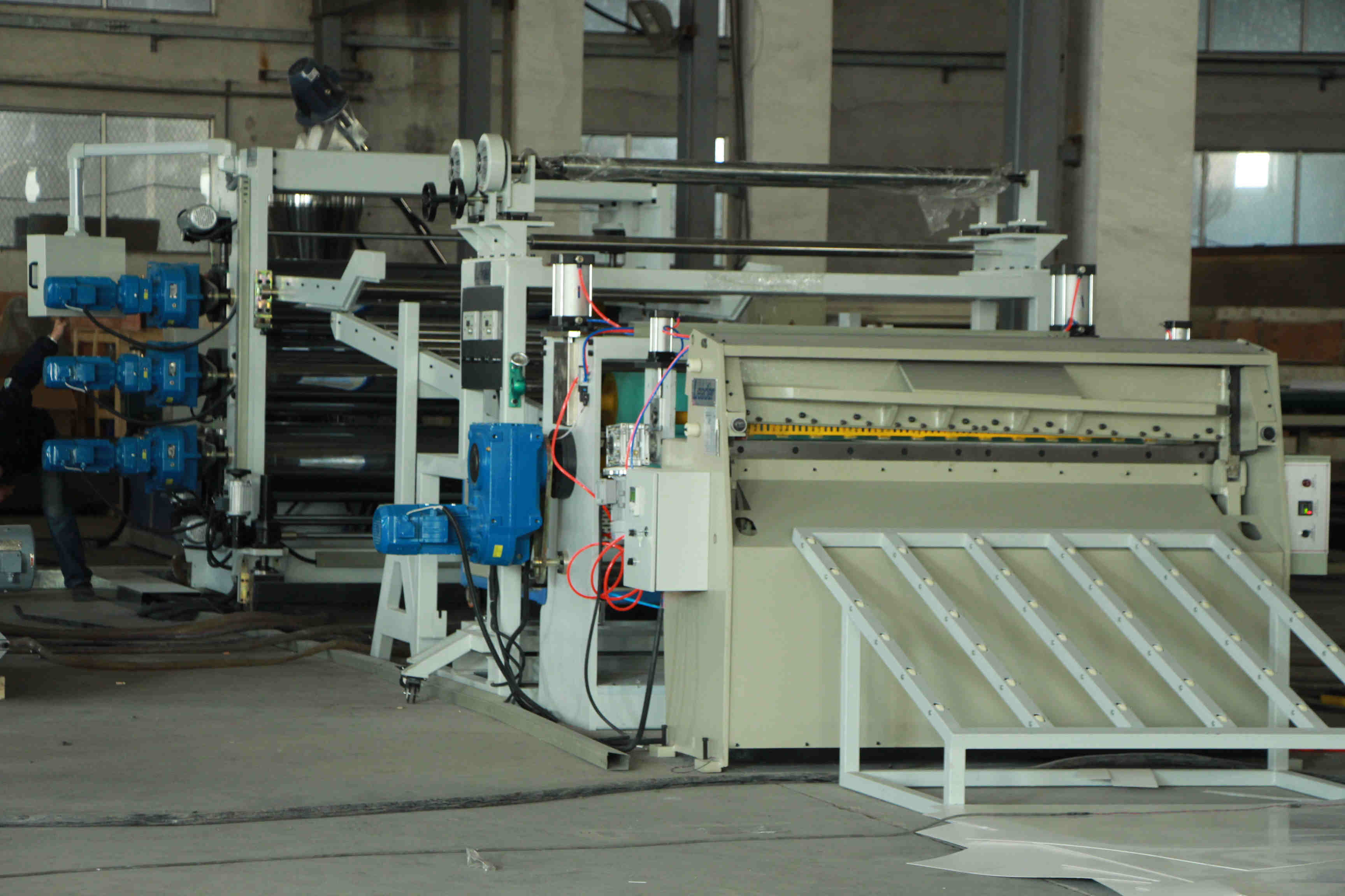 Light Weight PVC Free Foamed Board Making Machine For Advertising Floor