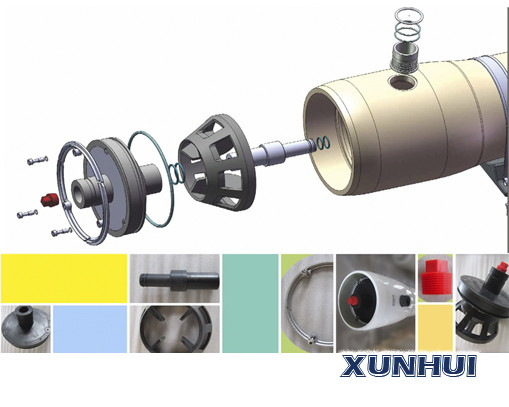 Custom 4" Side port Reverse Osmosis Pressure Vessel For Seawater Desalination