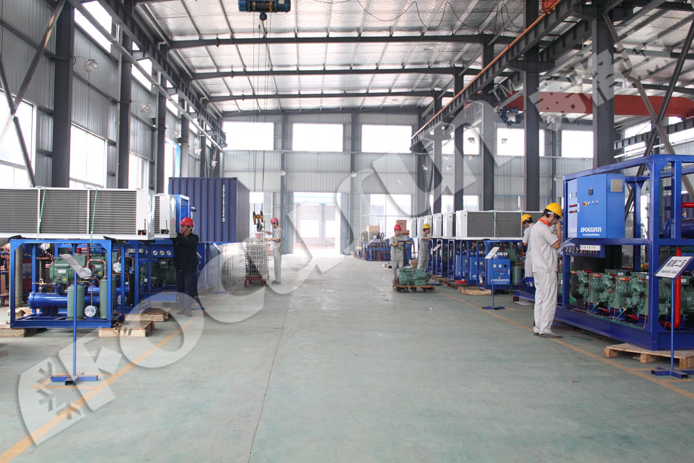 Industrial 10t Tube Ice Making Machine with Quick Freezing Function and Performance