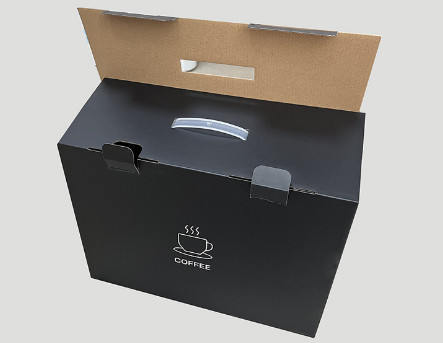 Strong and Durable Coffee Packaging Boxes Corrugated Cardboard Folding Shipping for Rectangular Products