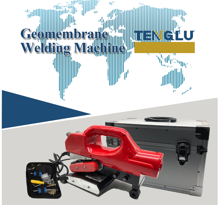 Professional Geomembrane Welding Machine for Highways Tunnels and Reservoirs HMT-1300
