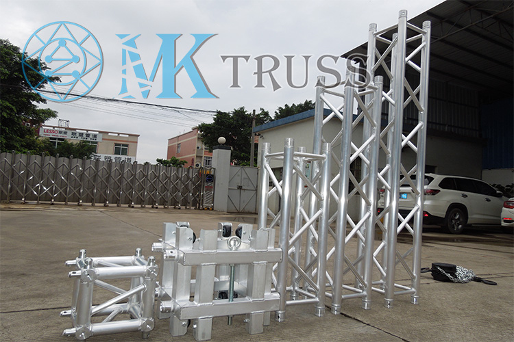 Heavy Load Capacity 1m Rectangle Aluminum Custom Spigot Truss Structure Frame Display for Event