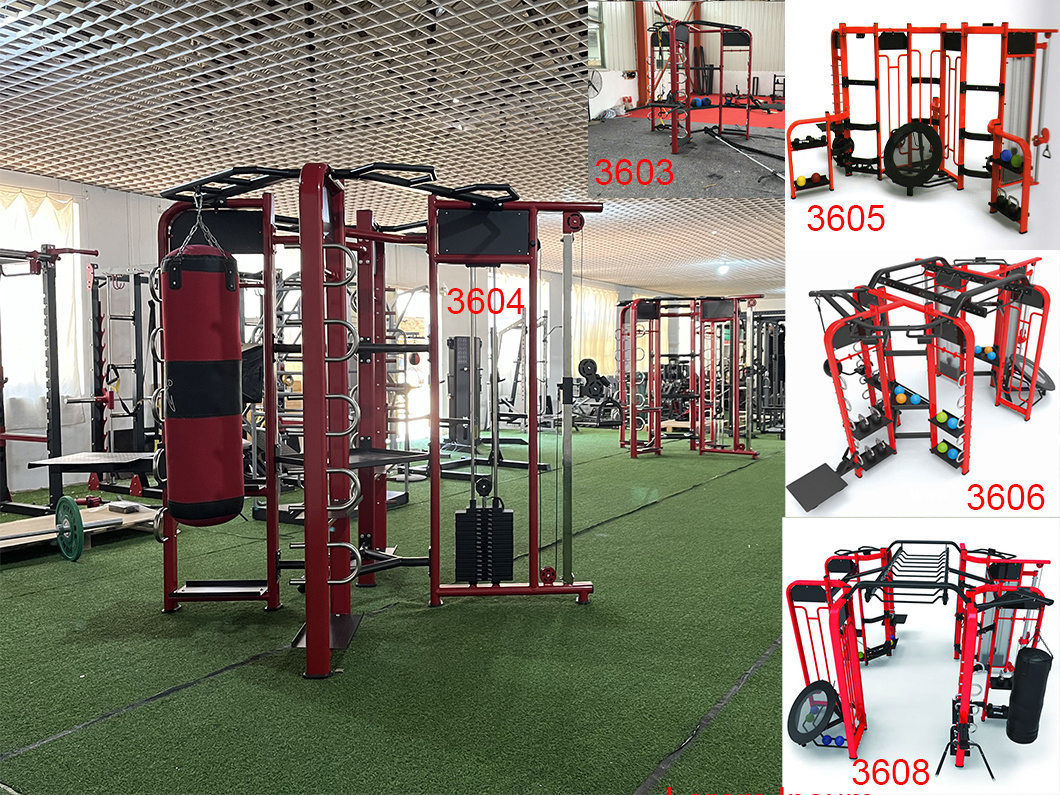 Gym Fitness Equipment Multi Power Rack Jungle Synergy 360 Integrated Trainer Machine