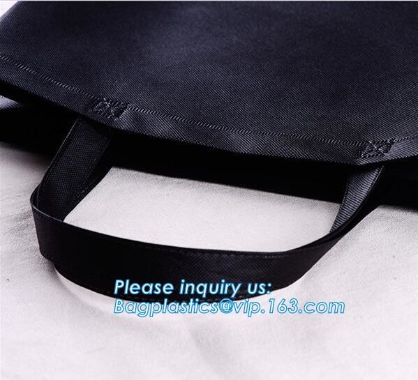Customized Non Woven Shopping Bag Logo Printing Non Woven Bag With Tote, gift advertisement Reusable non woven shopping