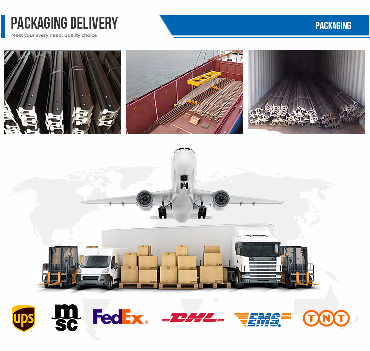 Non-secondary Railway Rail 4kgs/m H Beam Steel Rails CE Certification for Railroad Track Standard Light Rail