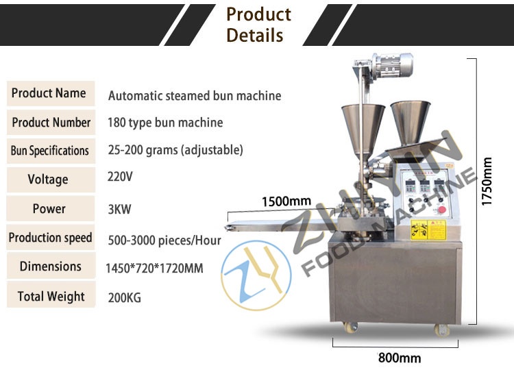 Automatic Momo Making Machine Momo Maker Steamed Stuffed Bun Machine