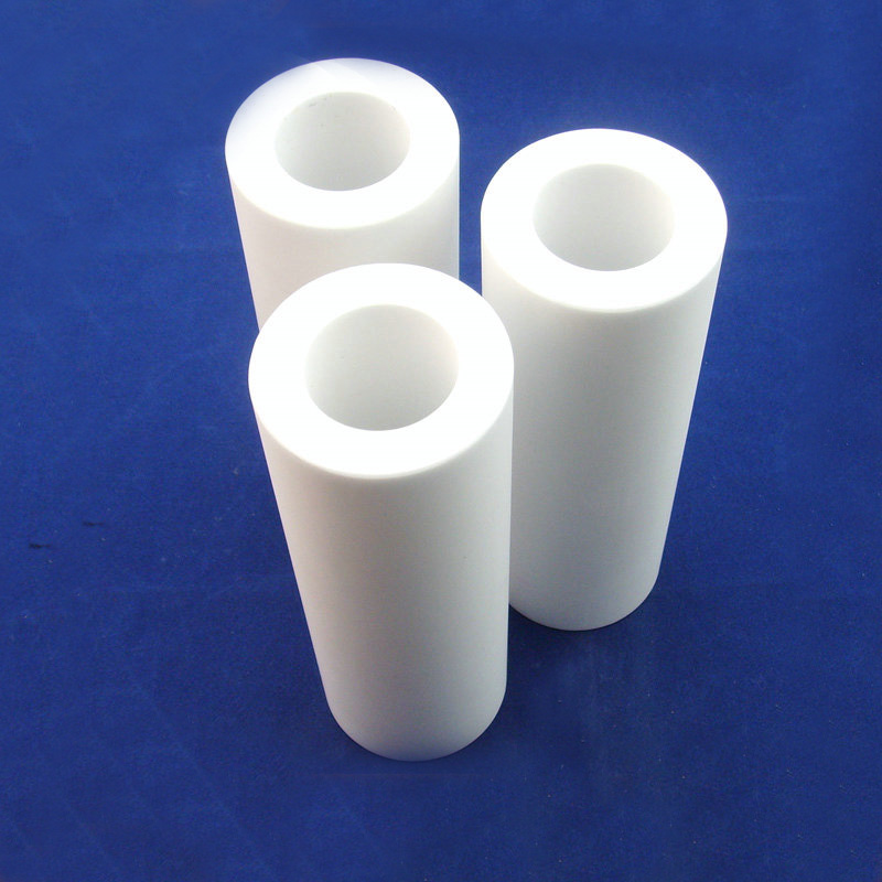 Refractory Industrial electrical insulation alumina ceramic tubes