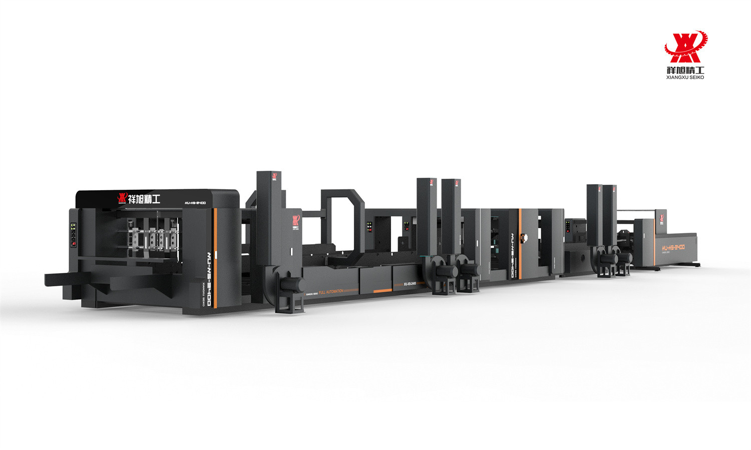 70kw Automatic Corrugated Box Folder Gluer Machine High Speed And Precise Stitching