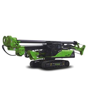  Tysim Kr125A Hydraulic Piling Rig Operating Height 19152mm With Famous Chassis piling machinery Manufactures