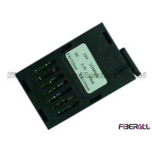 China SDH 155Mbps Ethernet Optical Transceiver Module With SC Single Fiber Interface on sale