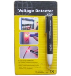 VD01 Portable Non Contact Voltage Detector Pen , Non Contact Electrical Tester