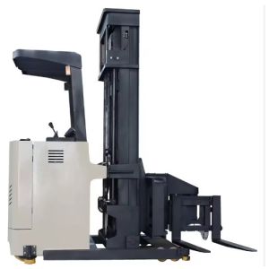  1.5 Tons Three Direction Ways Electric Forklift Stacker Body Move Forward for Driving Manufactures
