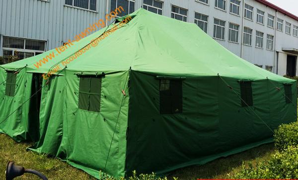 UV Resistance Large Army Tent Pole-style Galvanized Steel Waterproof Military