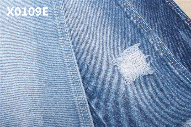 15OZ No Stretch Rigid Denim Fabric For Jeans Blue Denim Cloth Material