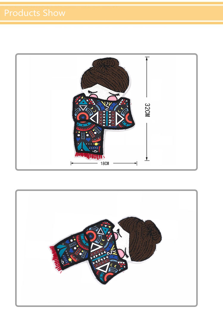 Sew On Iron On Mix Embroidery Cloth Stickers Patches Chapter Decorative Stickers Newest Beautiful Handmade Maid Embroidery Patch