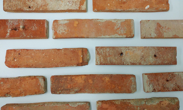 Old Wall Brick Slips Size 240x50x20mm For Range Of Customized Sizes