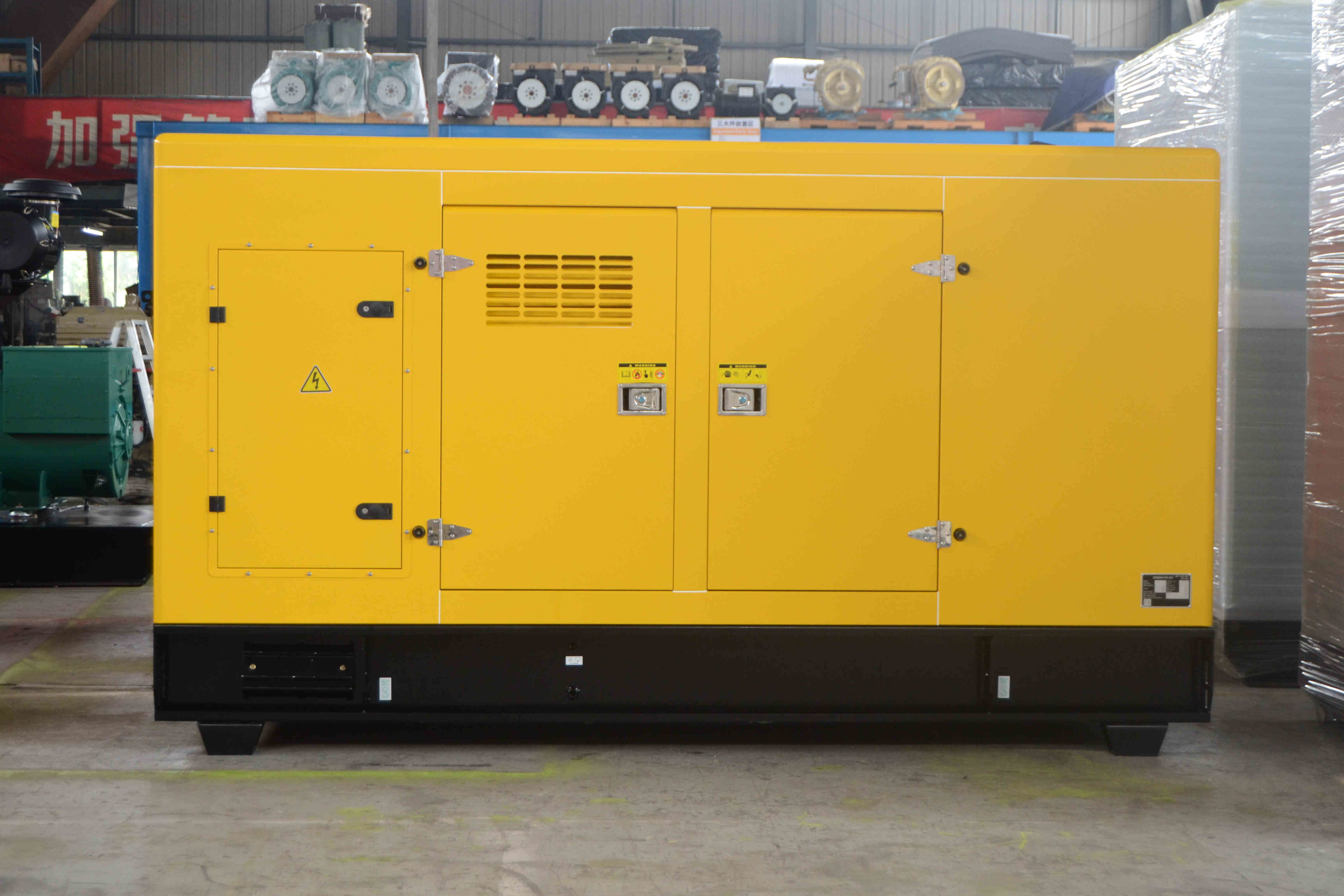 Silent 125 Kva 100 Kw Diesel Genset With Cummins Generator 100kw 6BT Engine