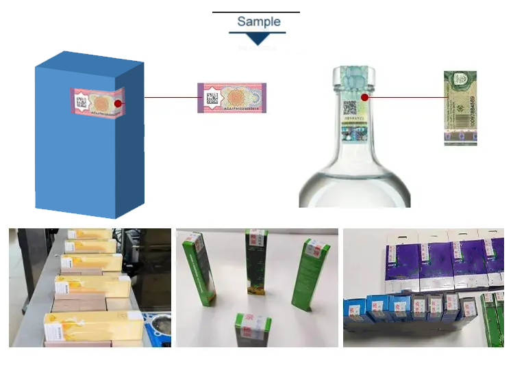 2023 Automatic Tax Stamp Stamping Labeling Machine Suitable for Customer Requirements