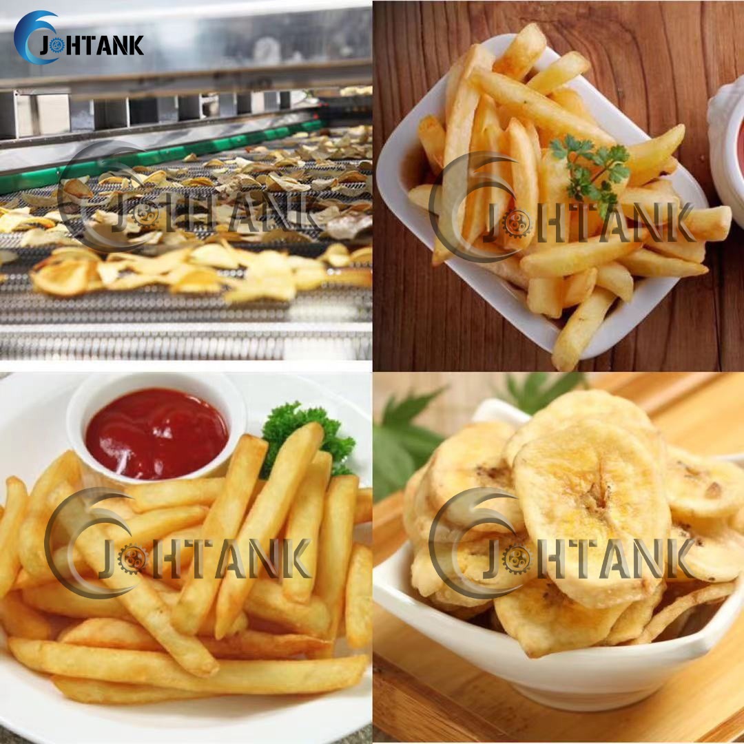 Small Scale Fully Automatic French Fries Machine 500kg/H