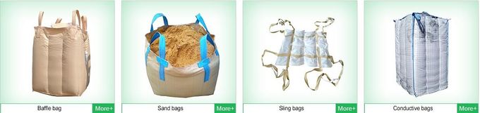 Bulk Jumbo Bag Polypropylene Woven For Sand Cement Coal Minerals