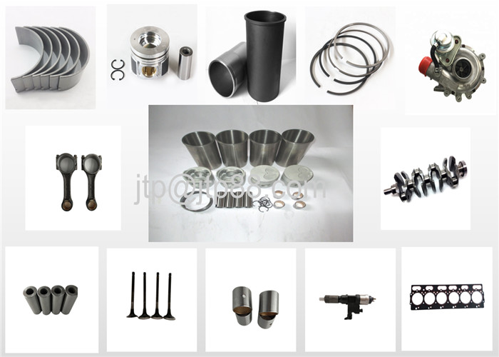 Japanese Auto Engine Parts Wet Type P09C Cylinder Liner / Sleeve 13211-2061 13216-2460