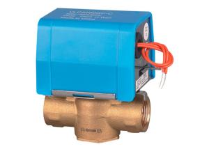  Underfloor Heating PN10 Motorized Ball Valves , DC12V 1 Inch Brass Ball Valves Manufactures